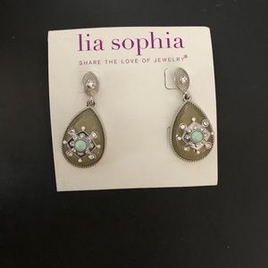 lia Sophia pierced dangle earrings